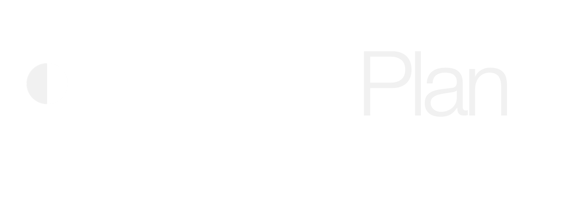 BrightPlan White logo